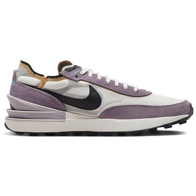 Nike Waffle One Purple Smoke Men Sneakers White Sail Alligator DX3282-133
