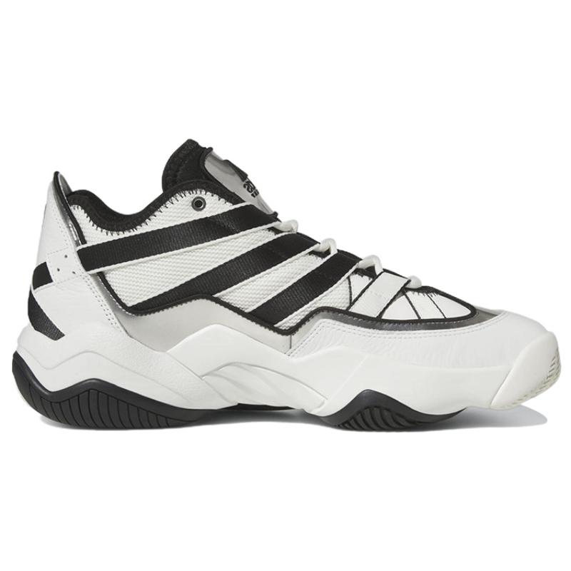 Adidas Top Zece 2010 Adidași Largi 'Alb Negru Argintiu' HR0099