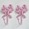 Pack of 2 Functional Bows Shaped Hooks Cast Iron for Wall Organization Space Saving Kitchen Hallway Closet Hanger