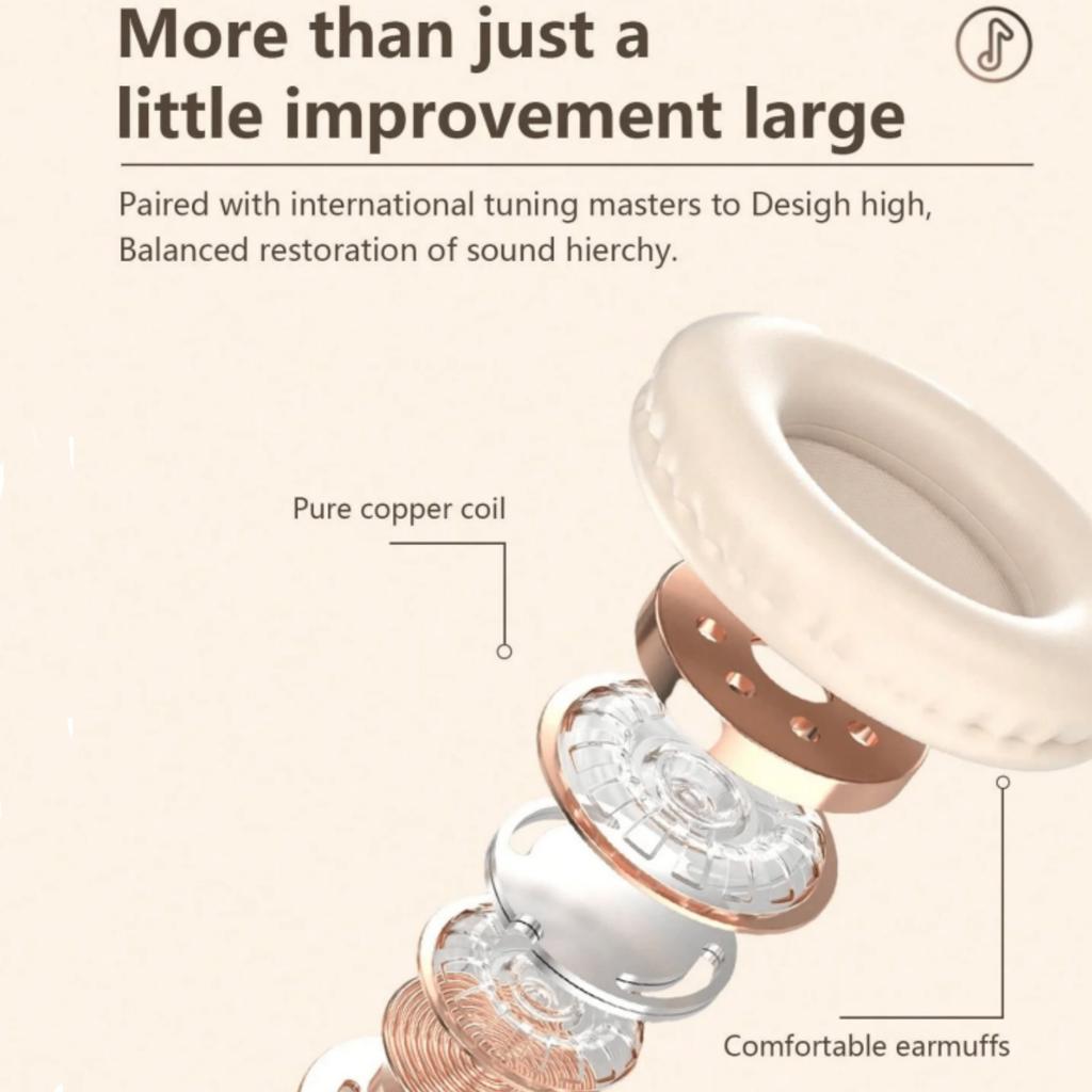 Słuchawki bezprzewodowe, Długa żywotność, Składane, Słuchawki do gier o niskim opóźnieniu, Dźwięk stereo Hi-Fi