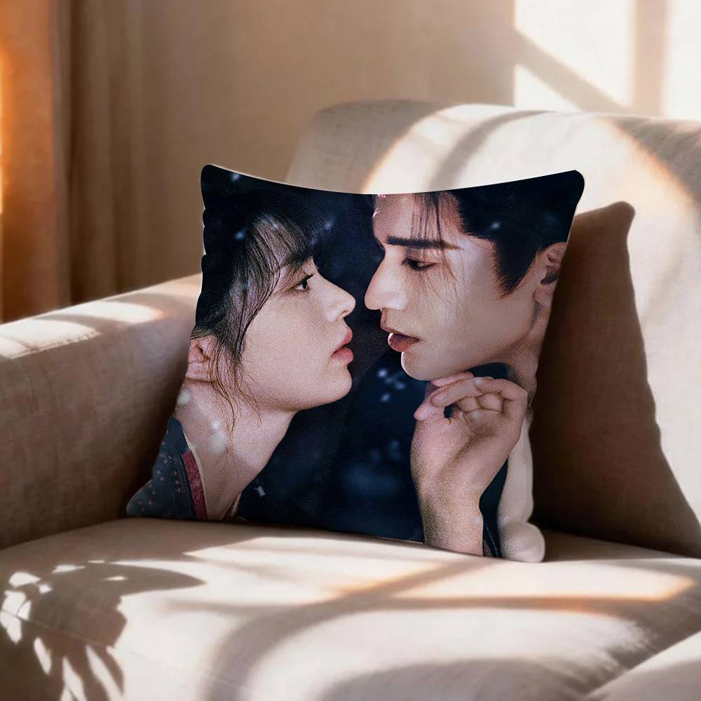COOL TThe TV series PPursuit of Jade Pillow Case Pattern Printed Pillowcase For Living Room Sofa Cushion Cover