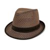 Mesh Western Cowboy Hat Breathable Jazz Fedora Hats New Roll Brim Cowgirl Cap  Outdoor Riding