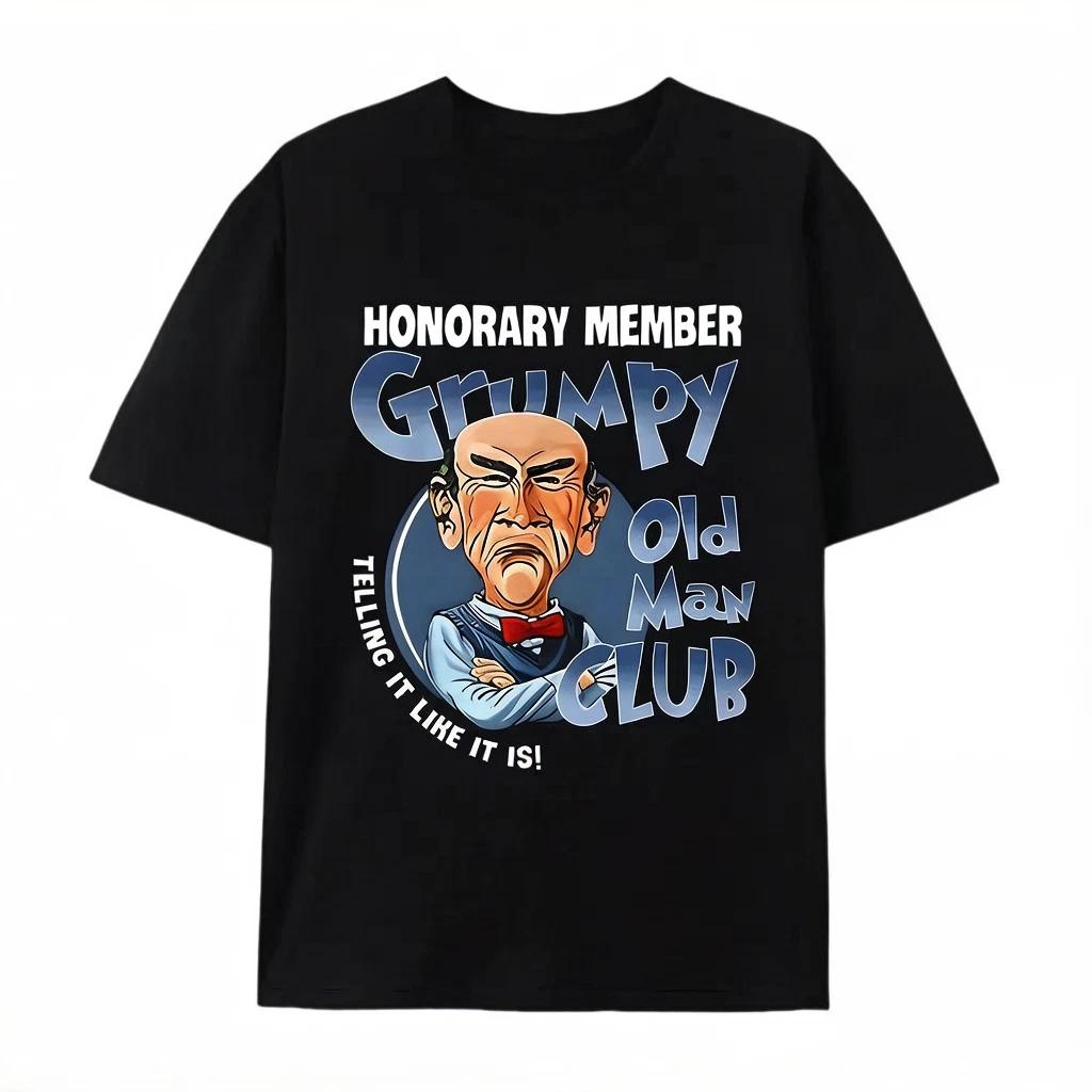 Men s Grumpy Old for Man Club Honorary Member T-Shirt L