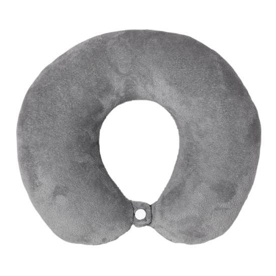 U Shaped Neck Pillow, Solid Color Travel Pillow, Breathable Neck Support Pillow, Portable Headrest for Travel Office Home Planes Trains Self-Driving