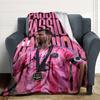 Passion Driven Soccer Star printed flannel breathable and warm blanket, a stylish home gift, suitable for home, office and bedspread use. 15a187