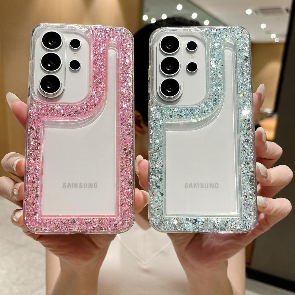 Applicable to Samsung S26U mobile phone case creative versatile DIY advanced S26 luxury rhinestone mobile phone S25U mobile phone