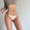 European-American Double Layer Thin Strap Printed Thong Bikini - Low Waist, T-Back Lingerie & Fitness Wear