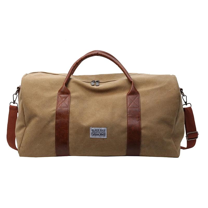 

New Large Capacity Canvas Zipper Retro Ladies Top-Handle Bags 2026 High Quality Versatile Elegant Shopping Women s Travel Bags хакі