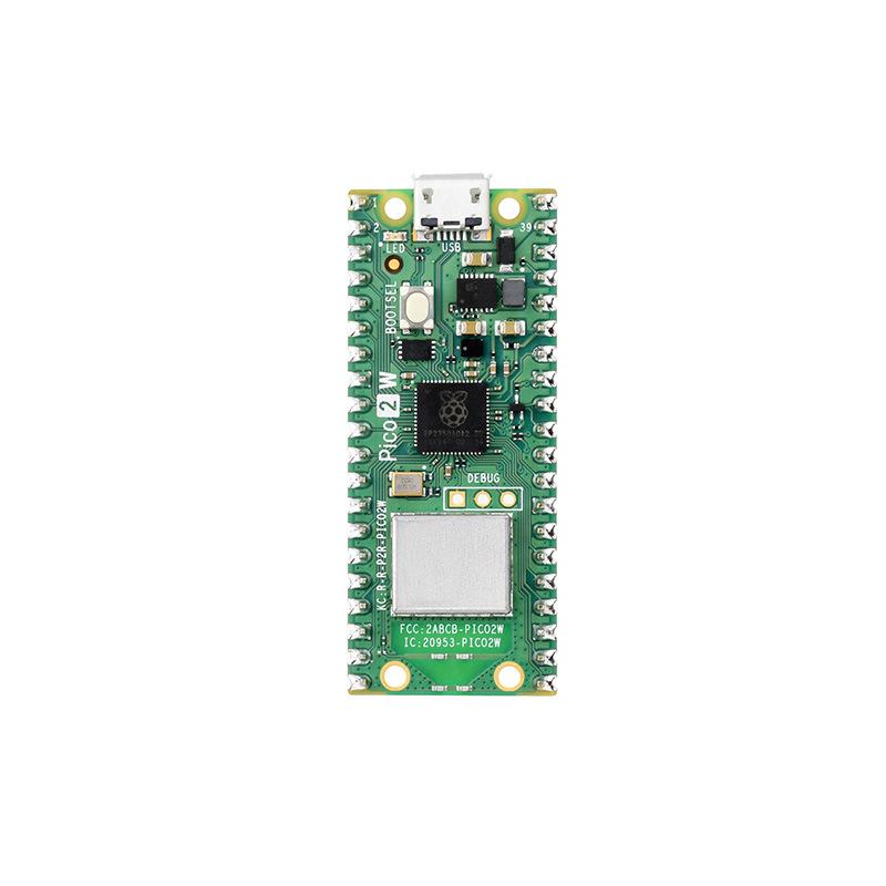 Raspberry Pi Pico 2W: Dual-Core Microcontroller with WiFi & Bluetooth Support