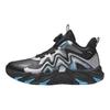 Anta Childrens Summit Thickened Warm Non-Slip Durable Low-Top Casual Shoes Kids Casual Shoes Black Silver 312446917N-1