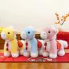 Tassel Pendant Horse Plush Doll Creative Cartoon Steed Doll Zodiac Pony Figurine  Chinese New Year