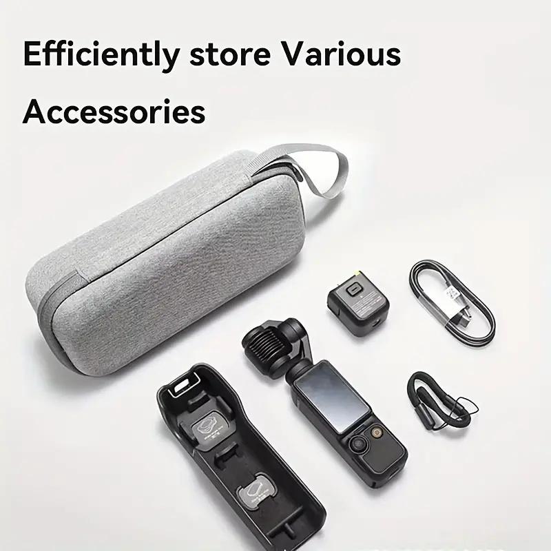 For DJI OSMO Pocket 3 Accessories Portable Carrying Bag Scratch Proof Custom-Designed Lightweight Action Camera Storage Case