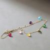 Fashion Bracelet Women's Color Round Diamond Zircon Bracelet Multifunctional Jewelry Gift