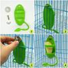 Pet Parrot Feeder Multifunctional Feeder Hanging Cage Fruit Vegetable Container Feeding Cuttlefish Skeleton Pet Cage Accessories