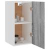 vidaXL Hängeschrank Lyon Grau Sonoma 29,5x31x60 cm Holzwerkstoff