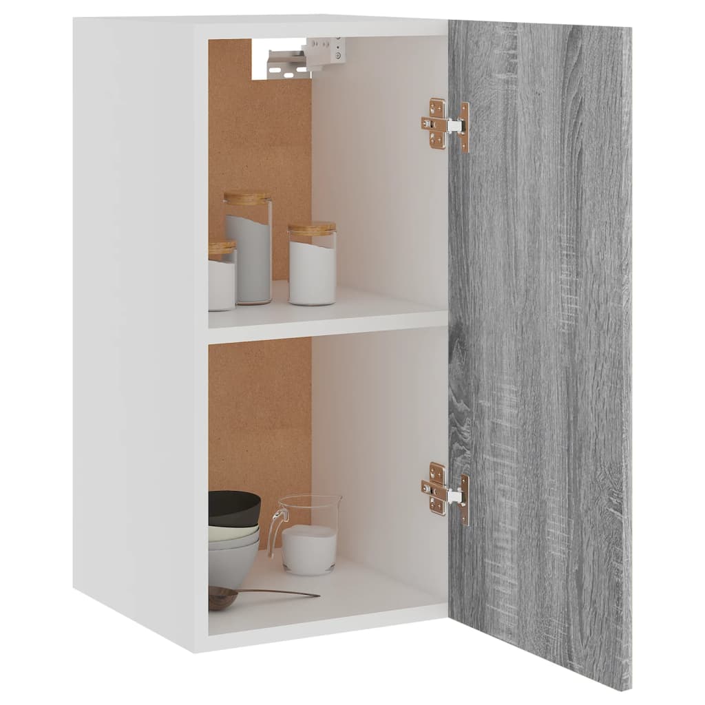 vidaXL Hängeschrank Lyon Grau Sonoma 29,5x31x60 cm Holzwerkstoff
