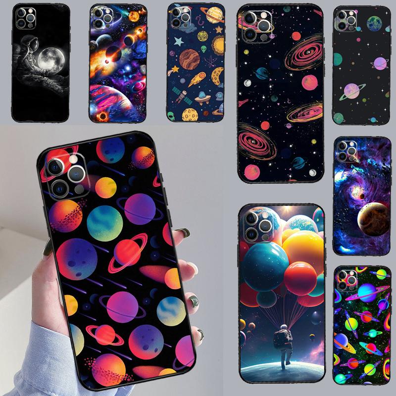 Outer Space Planet Stars Moon Case For OnePlus 15 13 12 11 13R 13T 10T 10R 12R OnePlus Nord 5 CE 2 3 4 Lite N20 N30 Cover