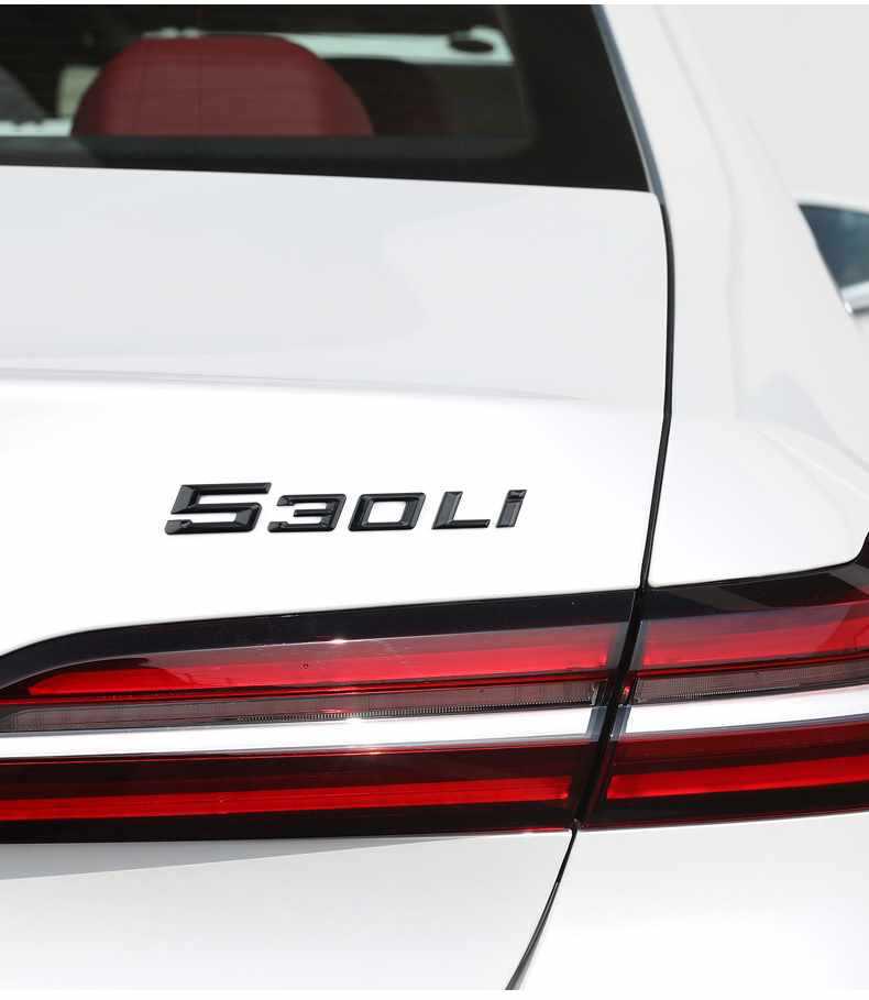 Kompatibel mit Heckemblem des BMW 5er 2024: 530li, 525li, 520d, 530e.