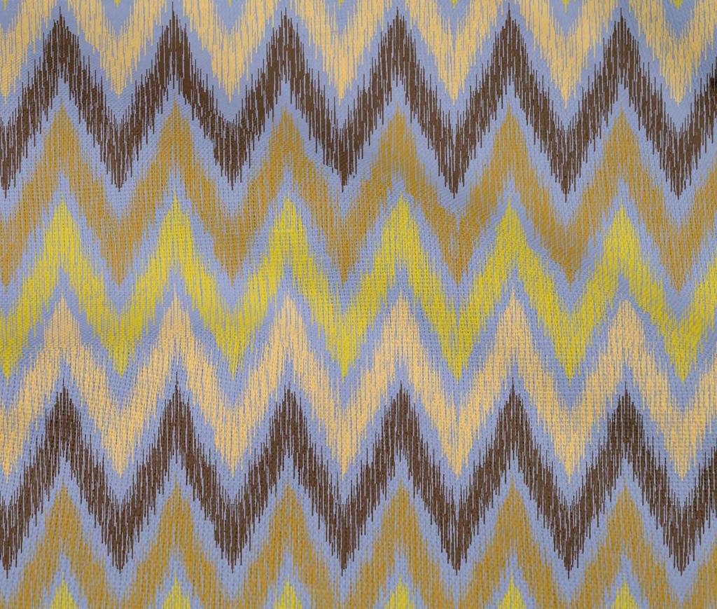 oneOone Cotton Flex Fabric Chevron Ikat Print Sewing Fabric BTY 40 Inch Wide