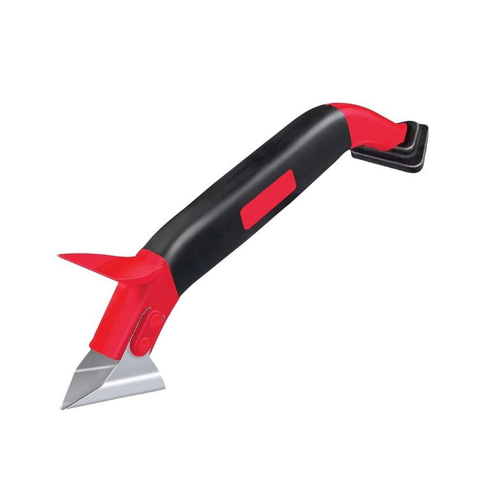 Ergonomics Grip Caulk Tool Multi-function Spureboard Clean Seam Glue Scraper  Tiles