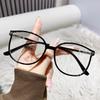 Oversized Ladies Reading Glasses Fashion Trend Sqaure Frame Anti Blue Light Presbyopia Eyewear Finished Prescription Far Sight