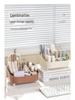 High-Value Multifunctional Desktop Vanity Organizer with Lid - Dustproof Cosmetics and Lipstick Storage Box.