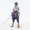 28cm Anime Figurine Shippuuden Uchiha Sasuke Assistant's Decoration Model Collectible Model Toys Model Action Figure PVC