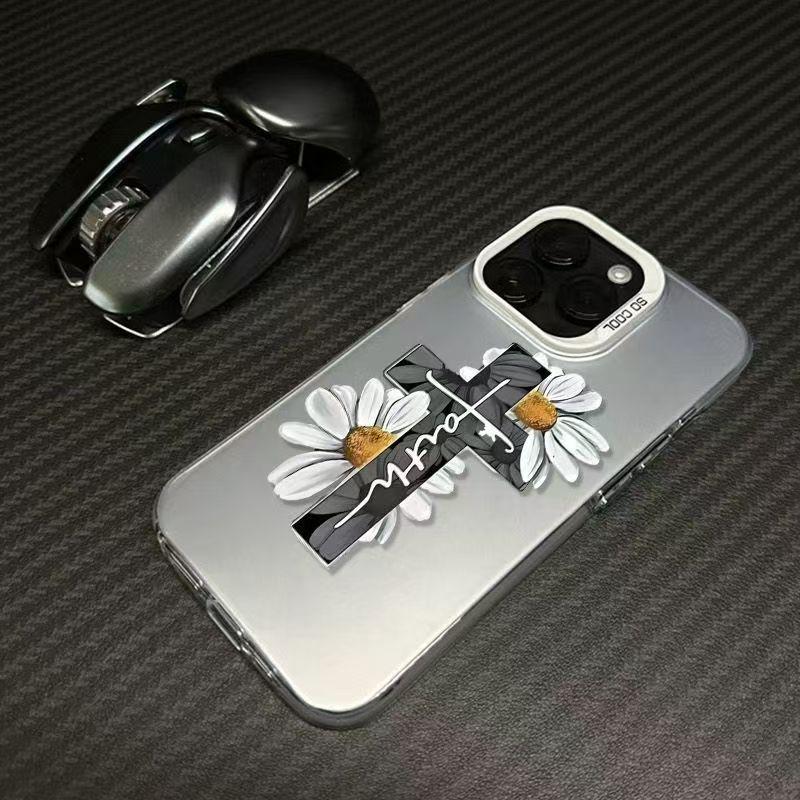 

Chrysanthemum Cross Air Series Drop-Proof Case for iPhone 14/15/16Pro/17Air 13 Pro Max