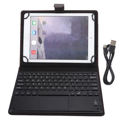 72 Stunden funktionierende Bluetooth-Touchpad-Tastatur mit Schutzhülle für 9-10,5-Zoll-Tablet-PC