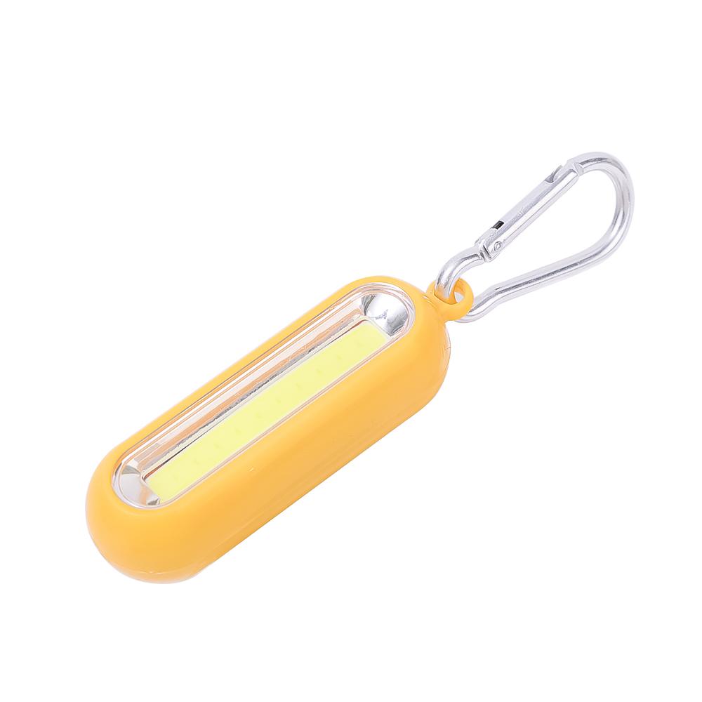 Mini COB LED Keychain Flashlights Outdoor Emergency Light Mini Flashlight Pocket-sized Torch for Camping Hiking