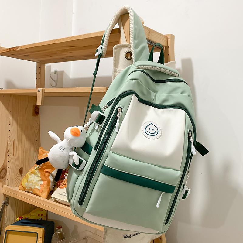 Girls College Student Water Drop Middle School Student Backpack Junior High School Student Backpack