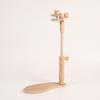 Seated Embroidery Stand Adjustable Embroidery Frame with Stand Cross Stitch Holder Wooden Flexible for Embroiderers, Table, Desk
