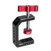 Aluminum Alloy Clamp with 1/4 3/8 Screw Holes for Stable Support of Cameras Lights In Photography Video