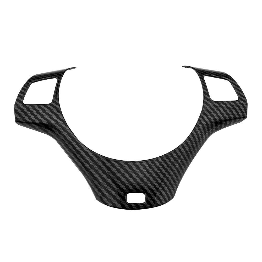 Autocolant de acoperire a capacului panoului volanului en-gros pentru BMW Seria 1 3 E87 E90 E92 E93 2005 - 2012 ABS Carbon