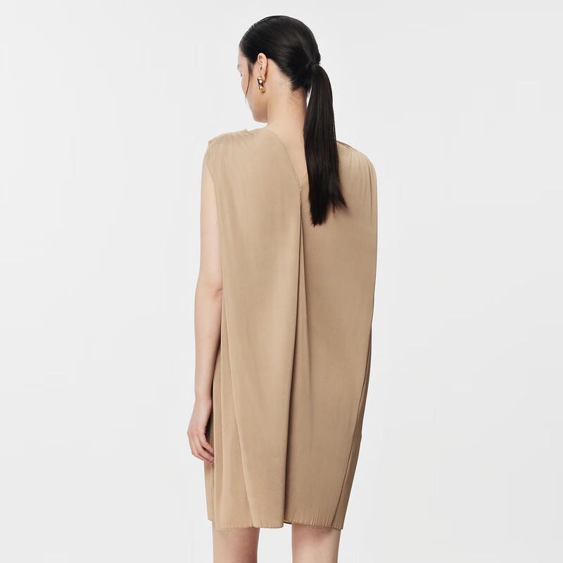 

JNBY 24 Summer Sleeveless V-Neck A-Line Dress XS