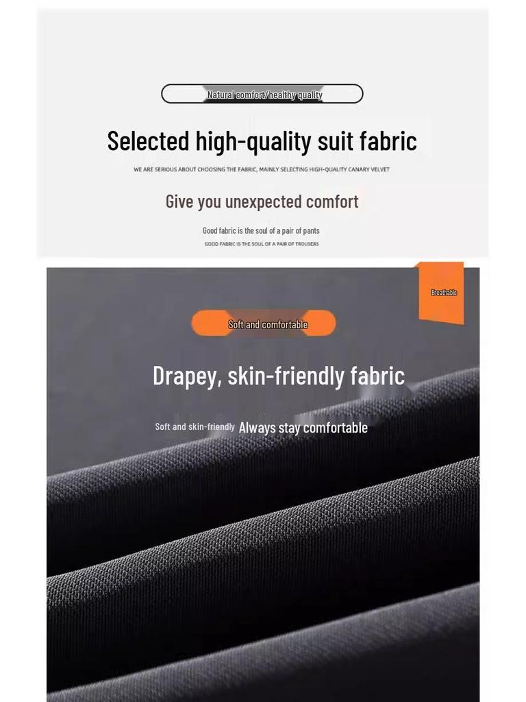 2024 Autumn Korean Style High Waist Ice Silk Wide Leg Pants Slimming Plus Size Casual Drape.