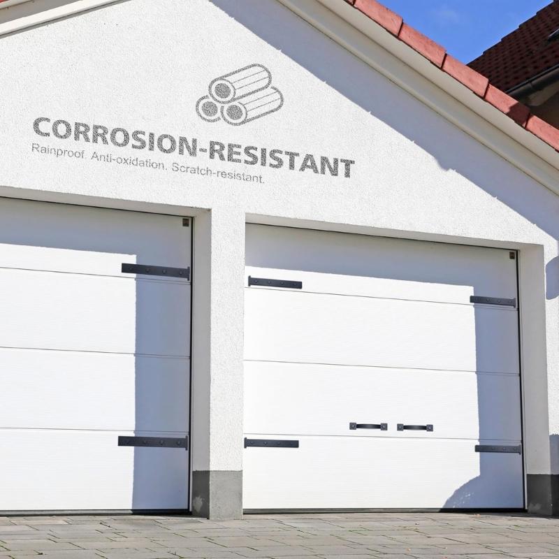 Stylish Garage Door  Magnetic  Proof ABS Material Heavy  Design For Barn Shed Warehouse Door