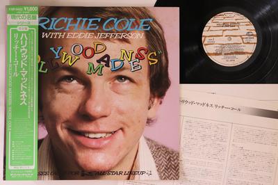 LP Record RICHIE COLE  Hollywood Madness K18P9422 SEVEN SEAS Japan Obi Jazz Used