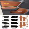 Interior din piele din microfibră, panou cotieră ușă mașinii, capac de protecție pentru VW Golf 7 2014 2015 2016 2017 2018 numai