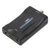 High-Definition Multimedia Interface zu BNC Konverter Q9 Kopf Videosignal-Umwandlungsbox(Schwarz )