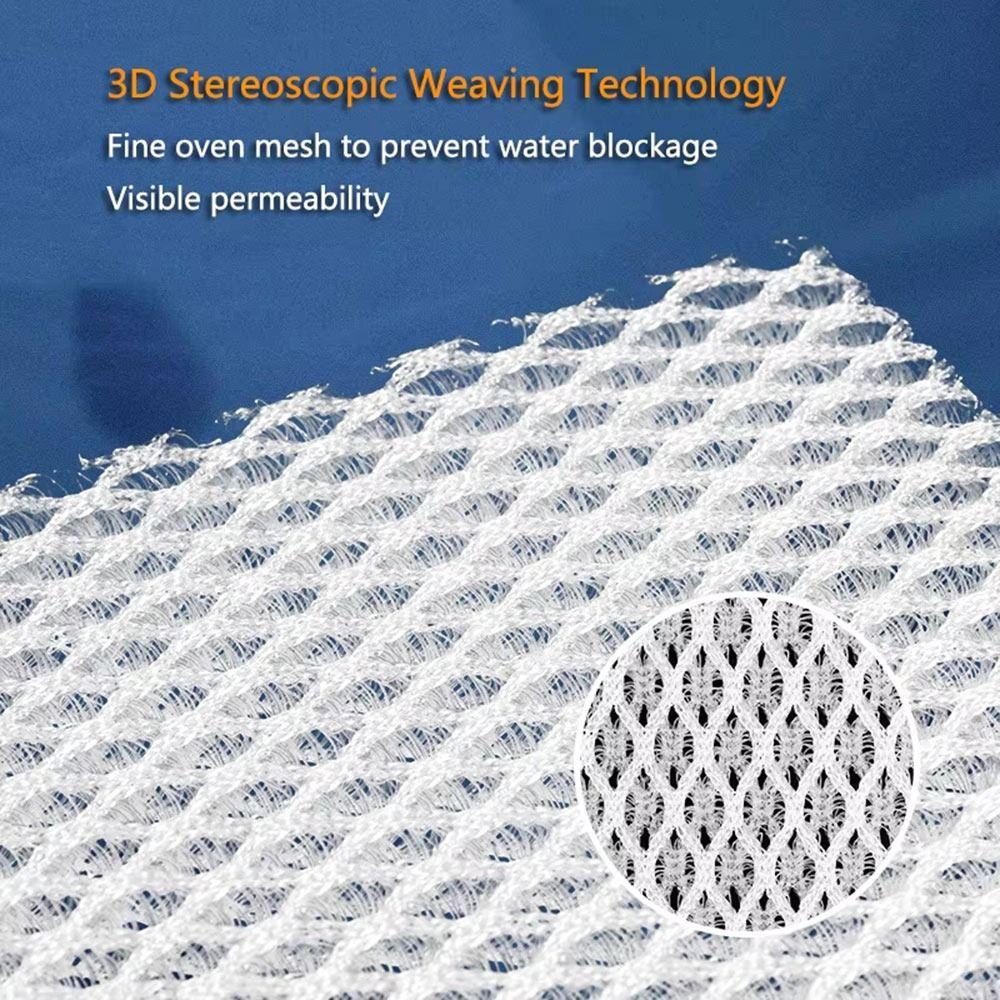 Durable 3D Aquarium Filter Sponge Honeycomb Anti-water Biochemical Filter High-Density Bio Sponge Pad Aquarium Accessories