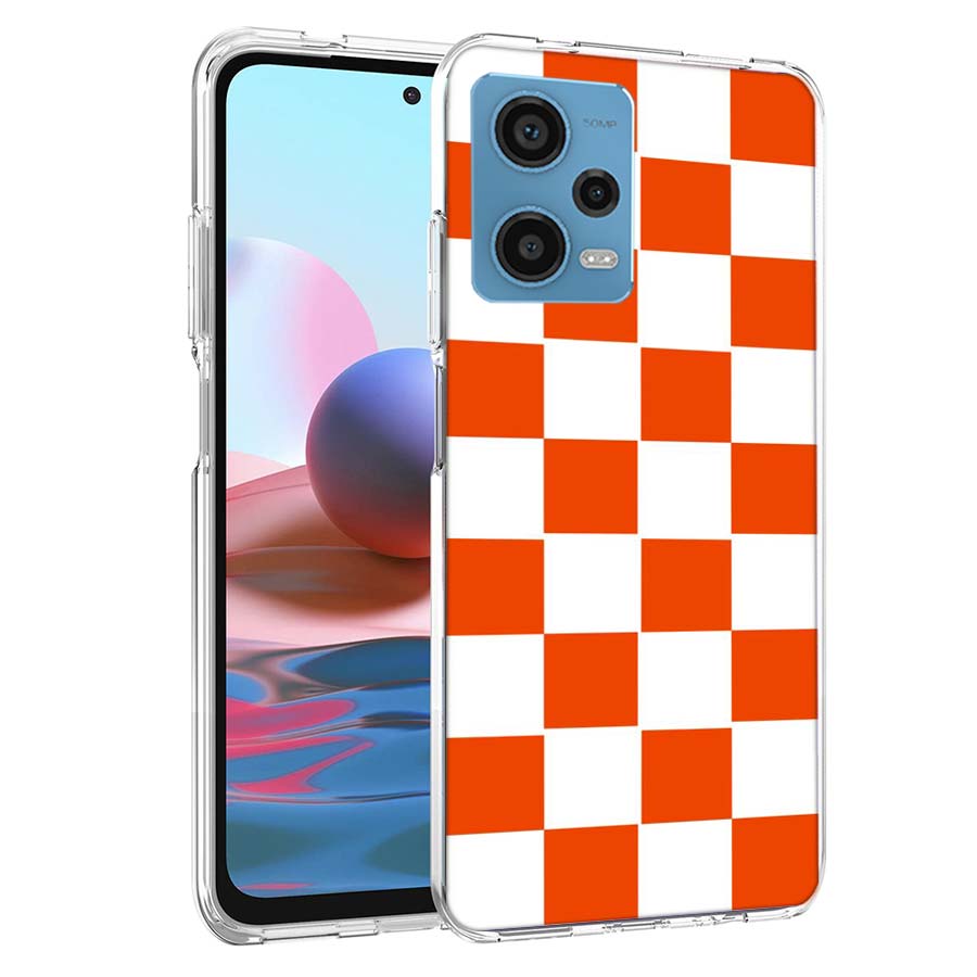 

Ретро Классическая Шахматная Доска Клетка Чехол для Телефона Для Redmi Note 13 12 14 15 Pro Plus 13R 11 11T 11E 11S 10 Pro 10S 9 9S Чехол Клеточный Прозрачный Redmi Note 15 5G