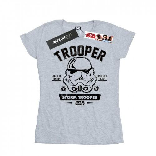 STAR WARS Womens/Ladies Stormtrooper Collegiate Cotton T-Shirt