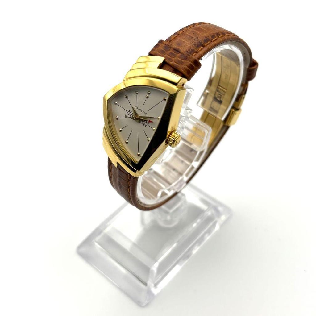 Used [Good condition, overhauled, working item] Hamilton Ventura H241010 Women's Quartz Elvis Presley