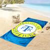 Trabzonspor Logo Print Beach Towel, Large Soft Quick Dry Towel for Beach Camping Swimming