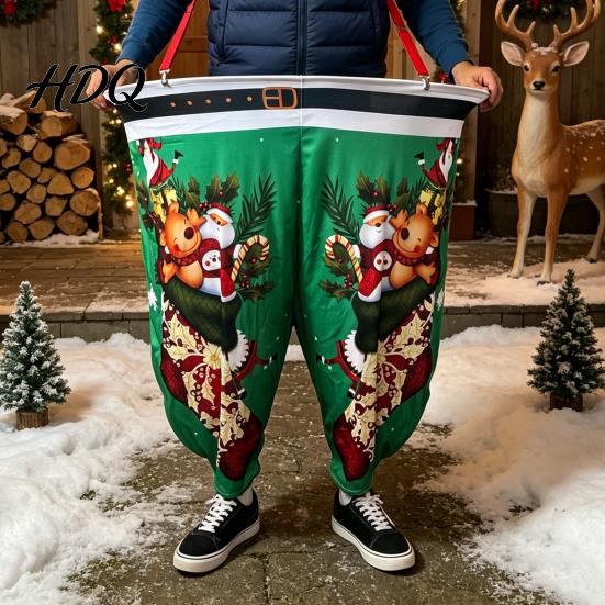 Versatile Body Shape Trousers Halloween Granny Pants Yard Game Oversized Outdoor Gaming Giant Stretchy Pants Group Team Building Outfits Fun Tossing