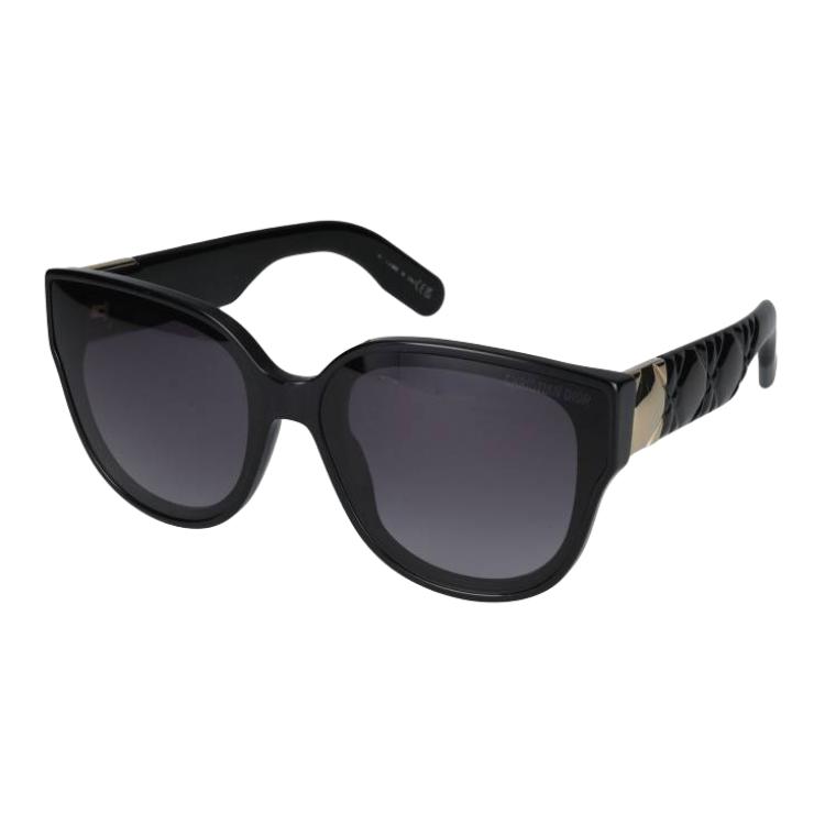 

Dior Classic Design Acetate Metal Cat Eye Sunglasses Women sunglasses Black LADY-95.22-R3I-NON F,Black