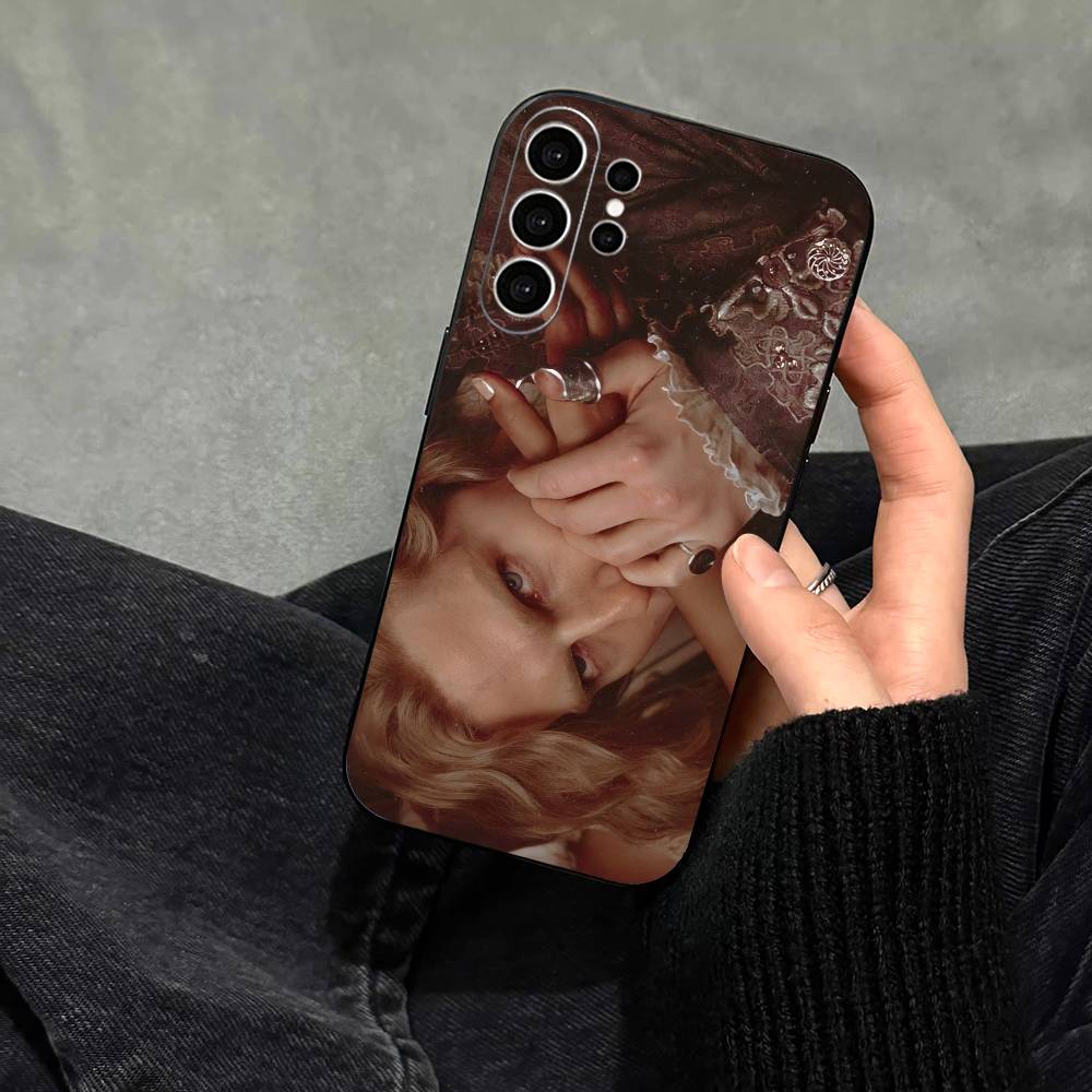 Actor Sam Reid Phone Case Black Silicone Soft For Samsung S25,S24,S21,S22,S23,S30,Ultra,S20,Plus,Fe,Lite