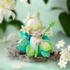 Jade Hairpin Snow Lotus Cherry Blossom Figurine Toy - Chinese Style Gift for Girls