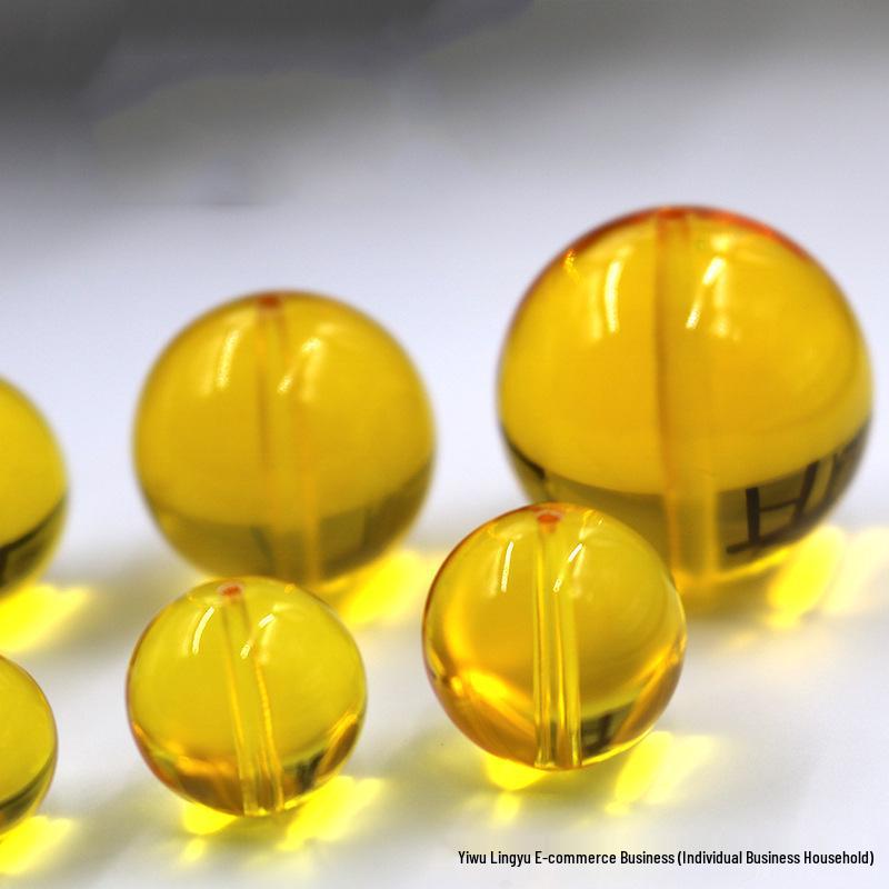 Buddhist Prayer Beads Rosary: Optimized 2nd Gen Beeswax Amber Beads for DIY Jewelry, 6mm-30mm